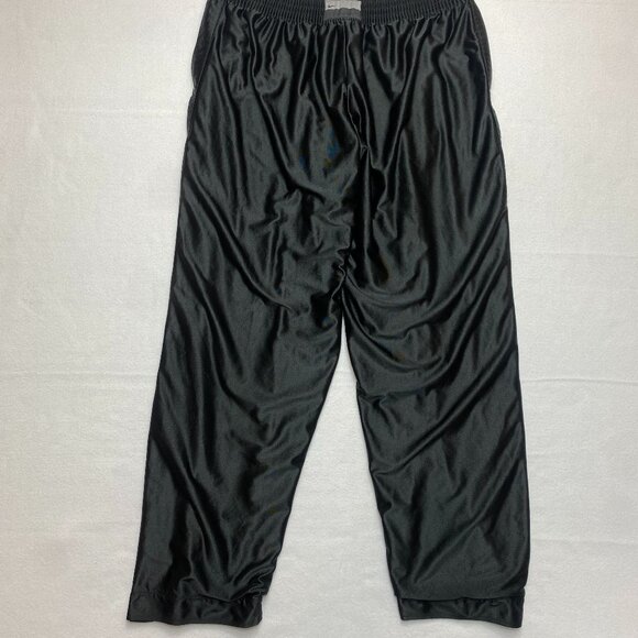 Vintage Nike Tear Away Snap Button Pants Men's XL Black Basketball Reversible - Picture 1 of 12